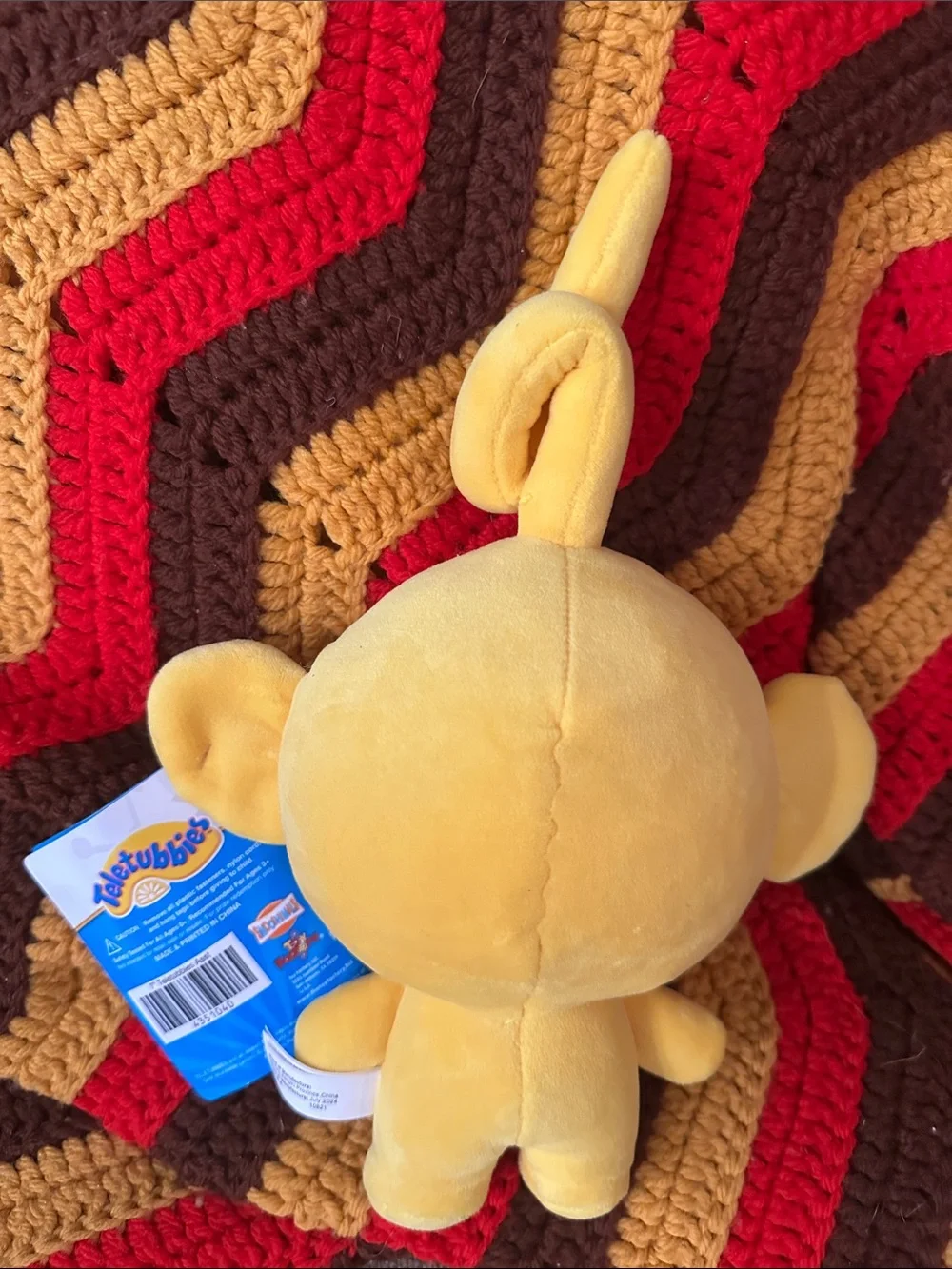 NWT Teletubbies Laa-Laa Yellow Smooshimals Plush Toy w/ Tags 2024